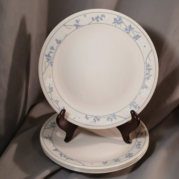 Corelle Corning First Of Spring 5 Dinner Plates Vintage 90s Made in USA Floral - Picture 9 of 9
